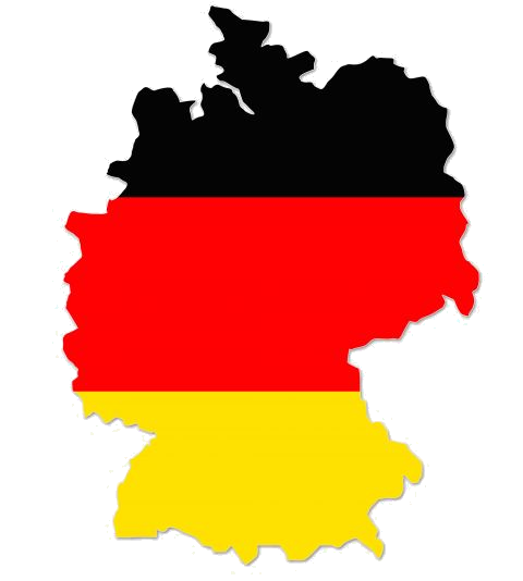 Germany Map Flag